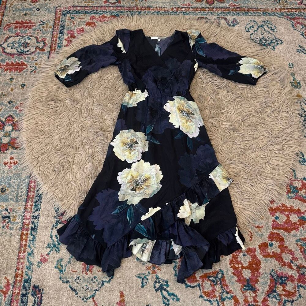 Tracy Reese Anthropologie Floral Dress XS